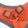 Breathable Mesh Pet Puppy Dog Walking Collar Chest Strap Harness Orange S