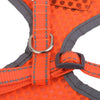 Breathable Mesh Pet Puppy Dog Walking Collar Chest Strap Harness Orange S