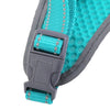 Breathable Mesh Pet Dog Walking Collar Chest Strap Harness Turquoise XL