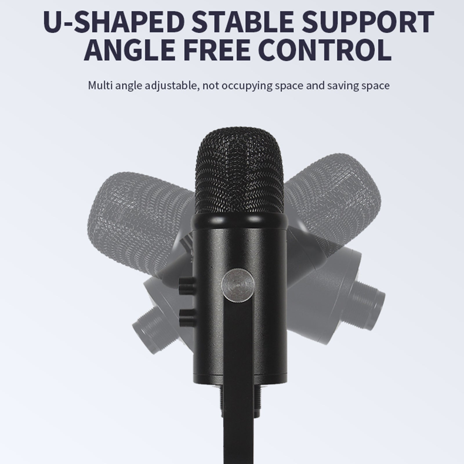 USB Condenser Microphone Kit Studio Broadcast Sound Recording Desk Stand