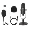 USB Condenser Microphone Kit Studio Broadcast Sound Recording Desk Stand