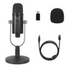 Condenser Broadcast/Podcast Microphone Streaming/Recording with Arm Stand