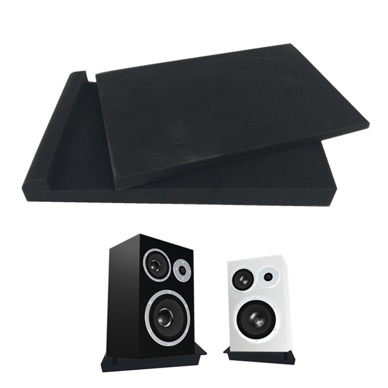 Audio Studio Monitor Isolation Pads for Speakers Studio Monitor Stands 30x20x4.5cm