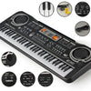 Keyboard Piano 61 Key Portable Keyboard Music Kid Organ Toys with Microphone