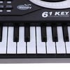 Keyboard Piano 61 Key Portable Keyboard Music Kid Organ Toys with Microphone