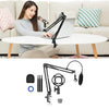 Microphone Scissor Stand Wind Muff Shock Mount Singing Sound Recording