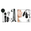 Professional Recording Condenser Microphone Kit Computer Cardioid Mic Arm