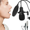 Professional Recording Condenser Microphone Kit Computer Cardioid Mic Arm