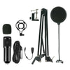 Professional Recording Condenser Microphone Kit Computer Cardioid Mic Arm