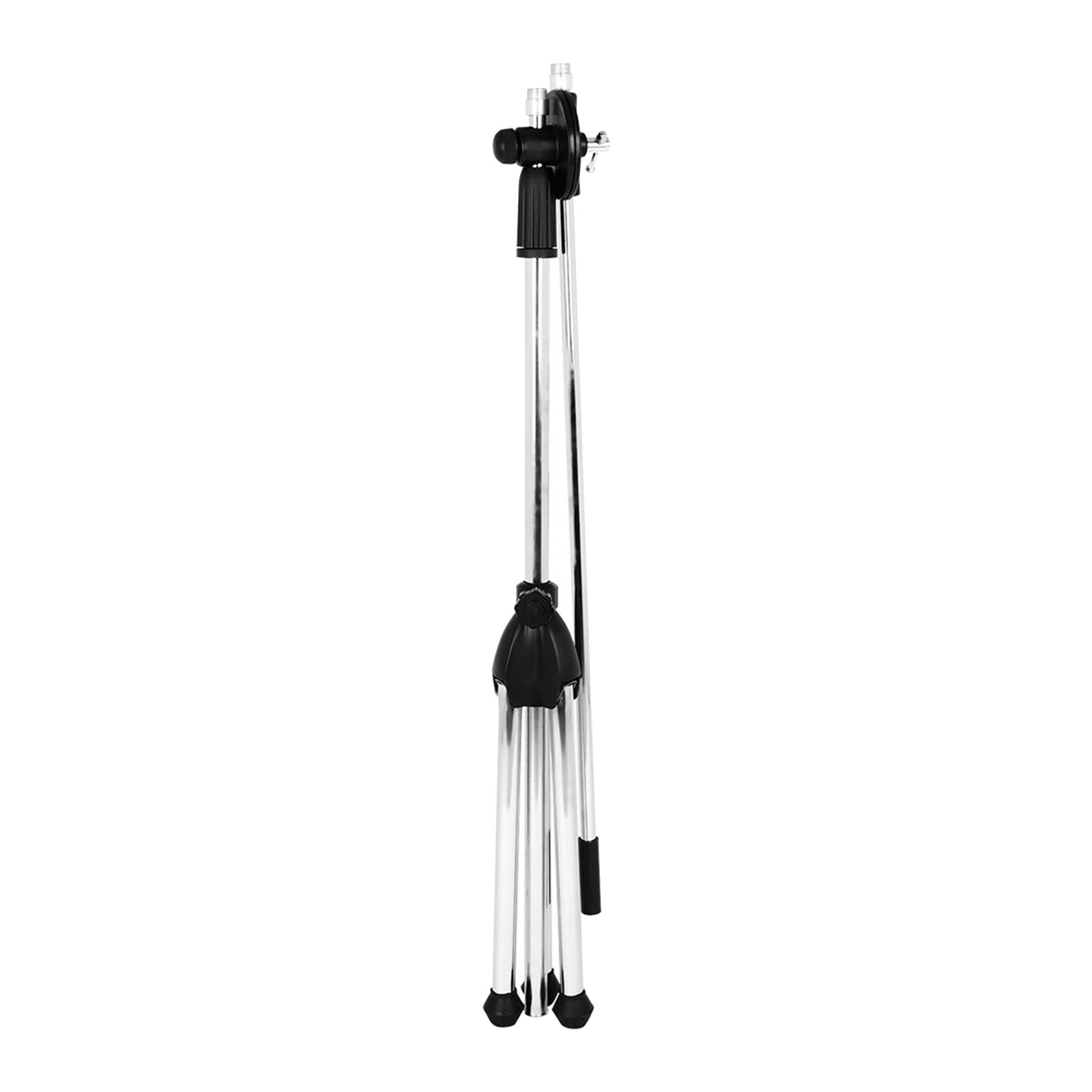 Professional Telescopic Microphone Stand Stage Mic Tripod Holder 2 Mic Clip