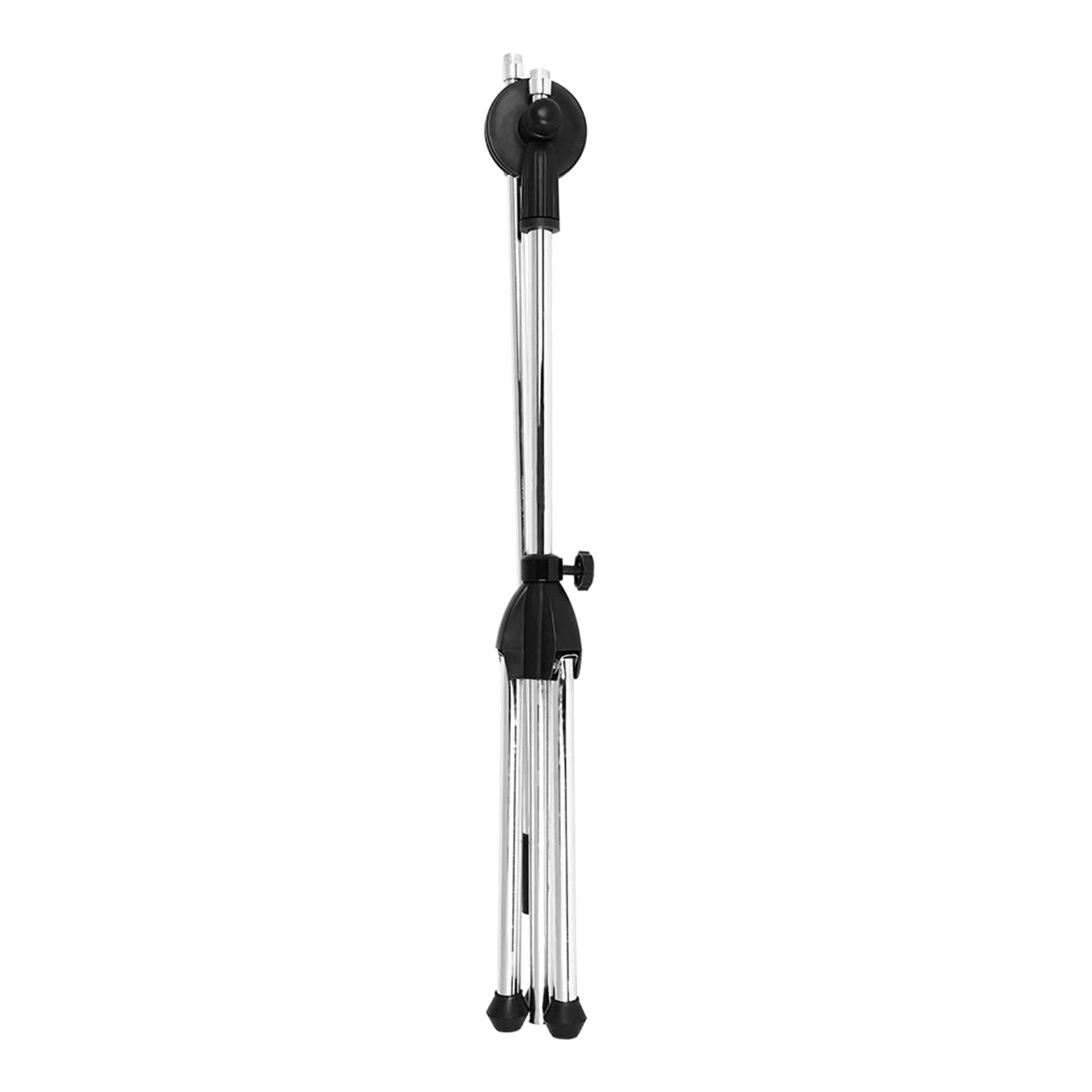 Professional Telescopic Microphone Stand Stage Mic Tripod Holder 2 Mic Clip