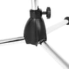 Professional Telescopic Microphone Stand Stage Mic Tripod Holder 2 Mic Clip