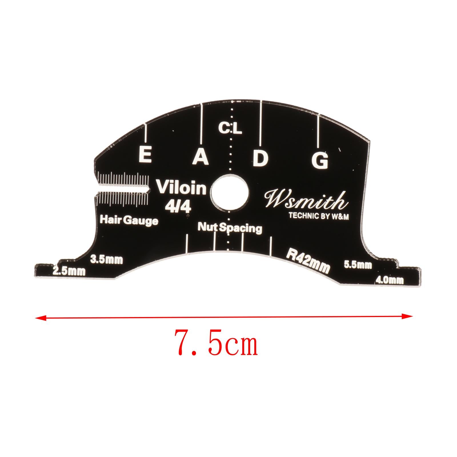 Violin Bridge Multifunctional Mold Template Repair Tool 4-4 Violin