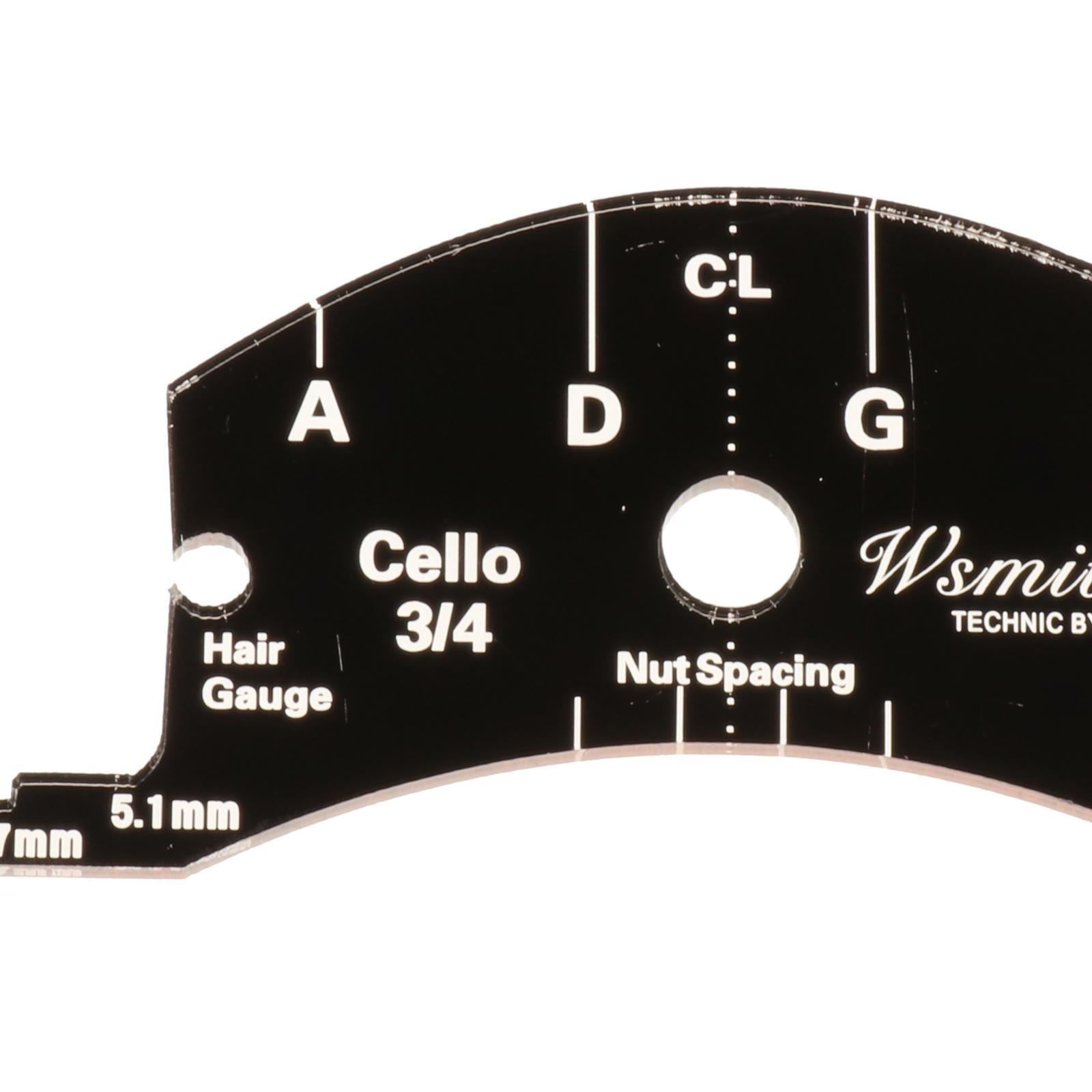 Violin Bridge Multifunctional Mold Template Repair Tool 3-4 Cello