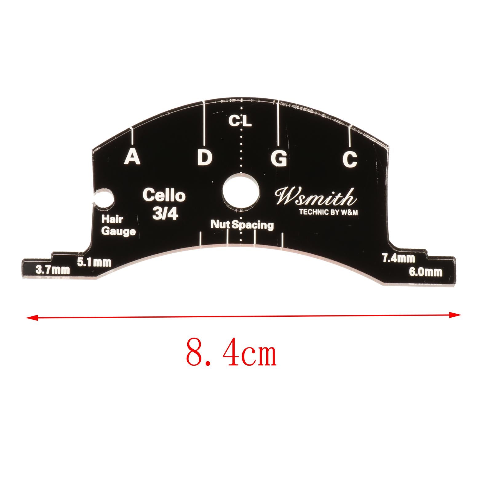 Violin Bridge Multifunctional Mold Template Repair Tool 3-4 Cello