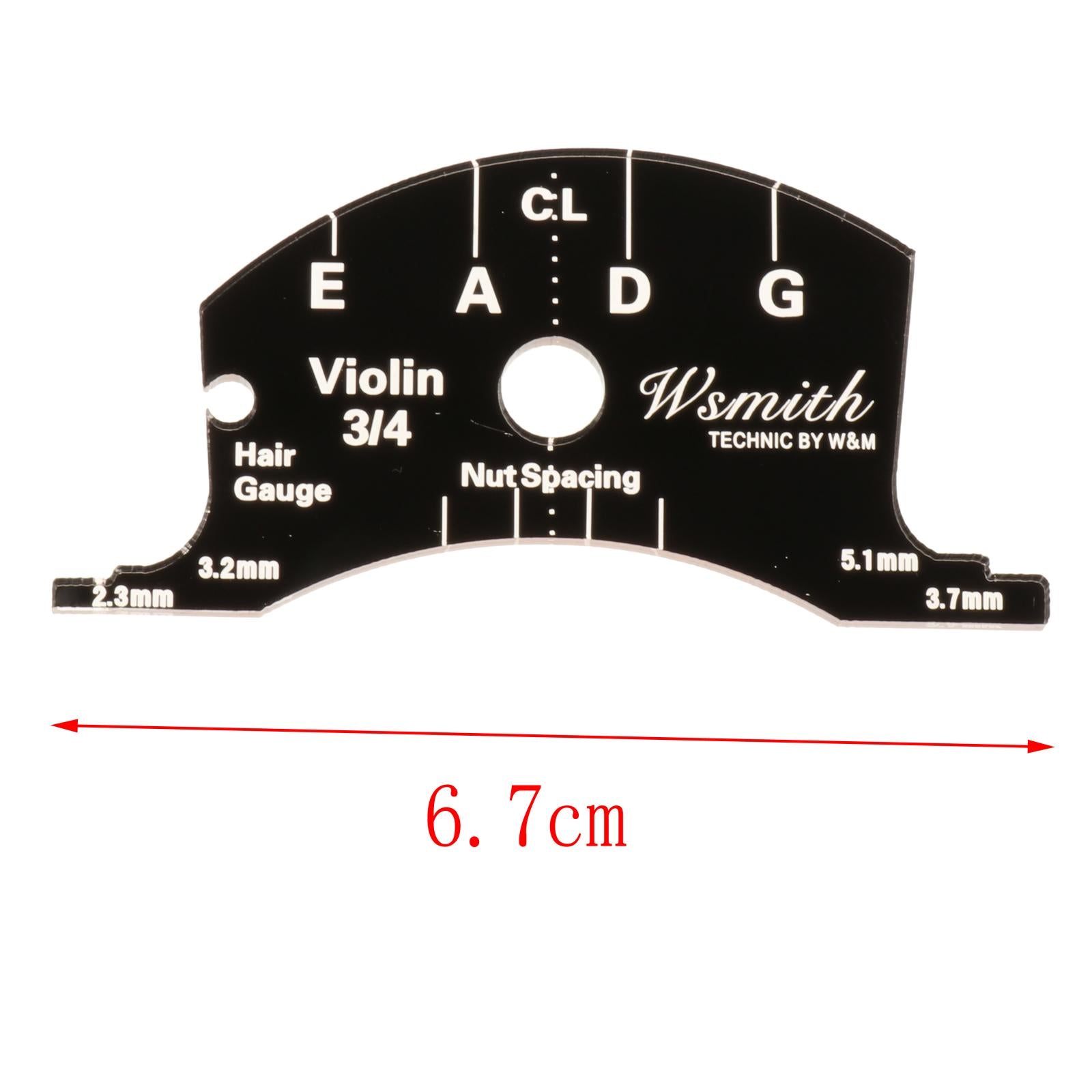 Violin Bridge Multifunctional Mold Template Repair Tool 3-4 Violin