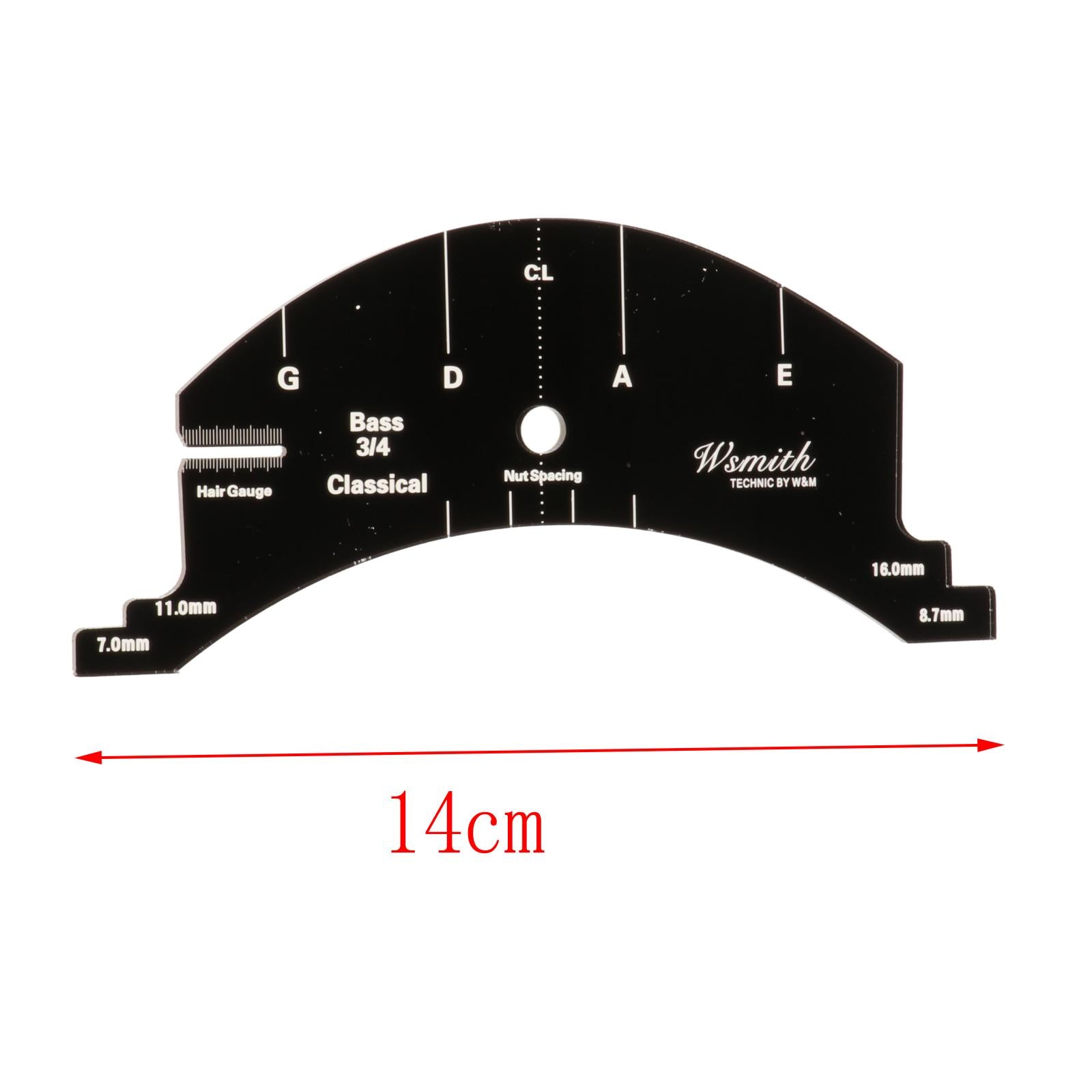 Violin Bridge Multifunctional Mold Template Repair Tool 3-4 Double Bass