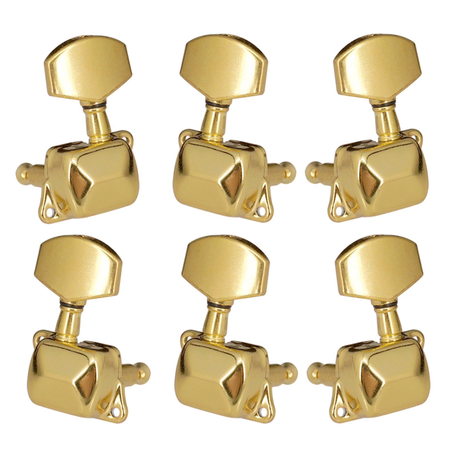 3R3L Golden Electric Folk Guitar Tuning Pegs Machine Heads Tuners