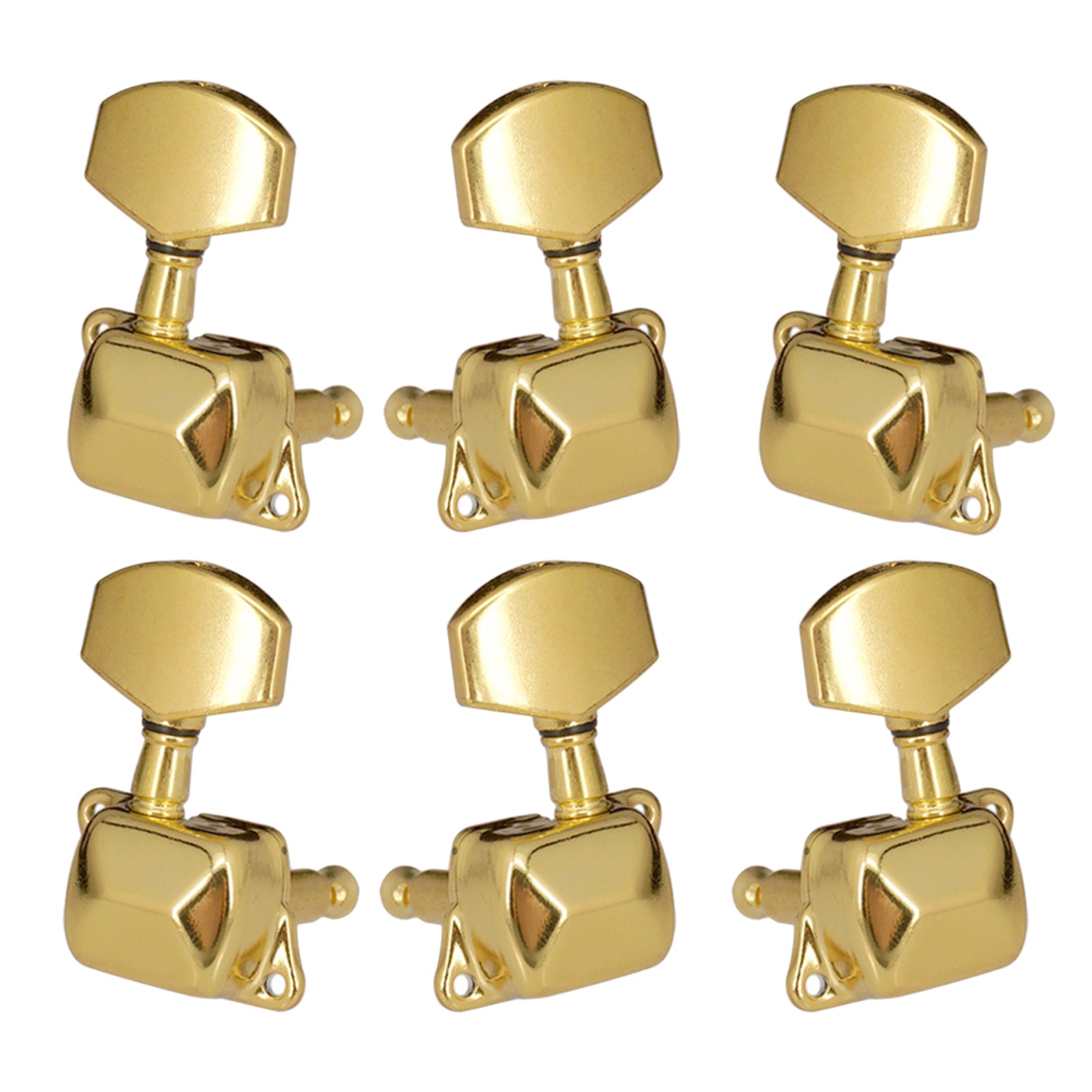 3R3L Golden Electric Folk Guitar Tuning Pegs Machine Heads Tuners