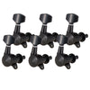 Black Electric Guitar Tuning Pegs Keys Tuners Machine Heads 6R Right Set