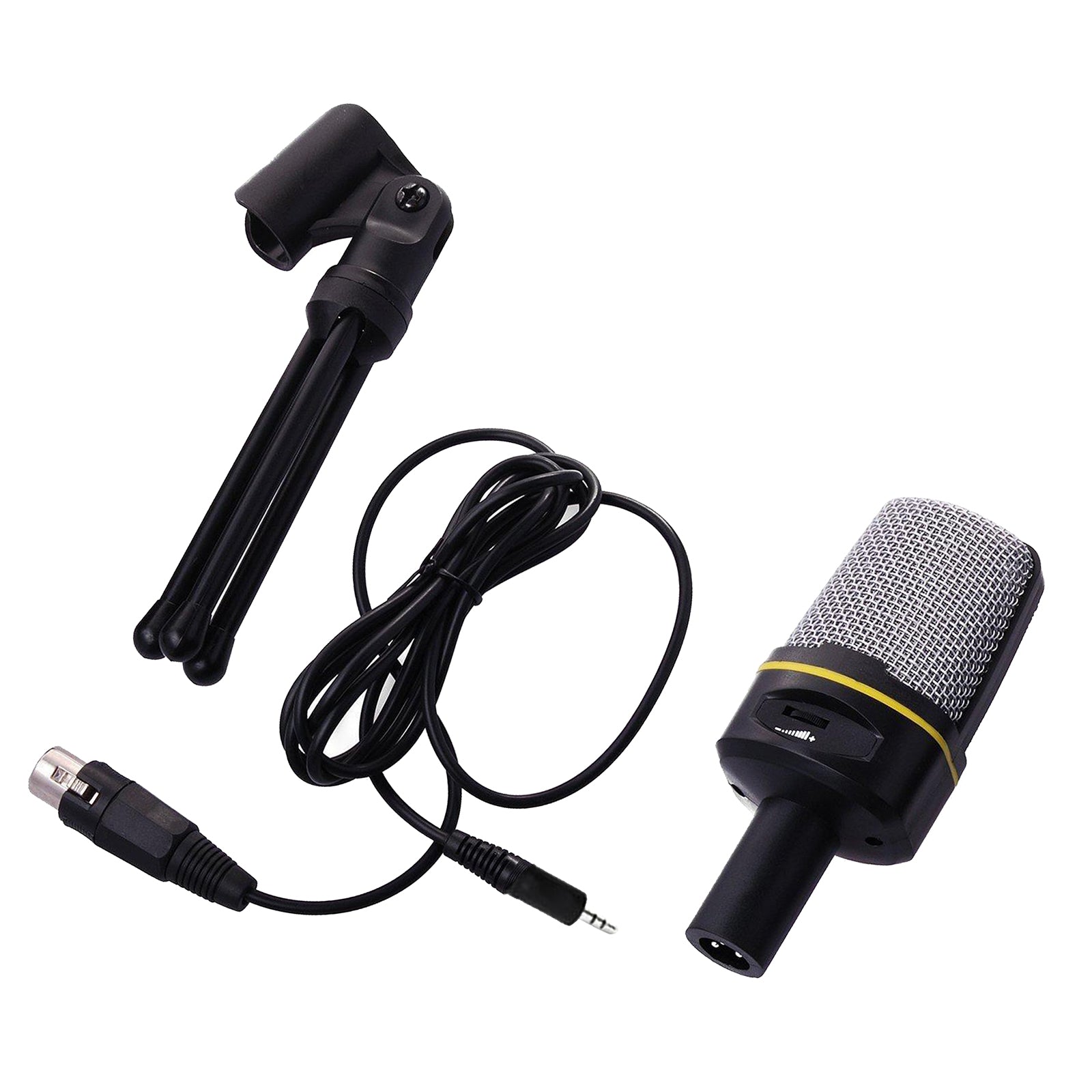 Professional Audio Condenser Microphone Mic Studio Recording with Tripod