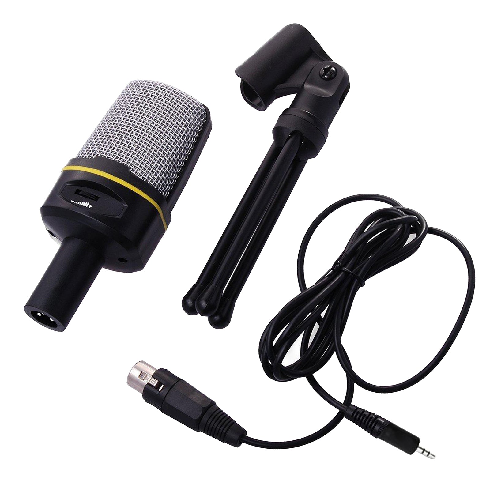 Professional Audio Condenser Microphone Mic Studio Recording with Tripod