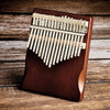 Kalimba Thumb Piano 17 Keys Musical Instruments,Finger Piano Gifts Coffee