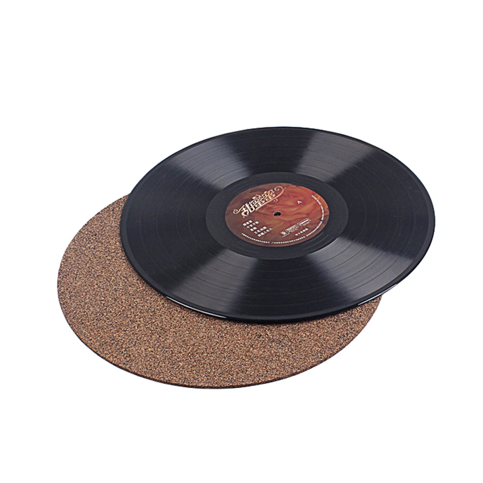 12inch Cork Rubber Turntable Platter Mat Slipmat 3.3mm Thick Accessory