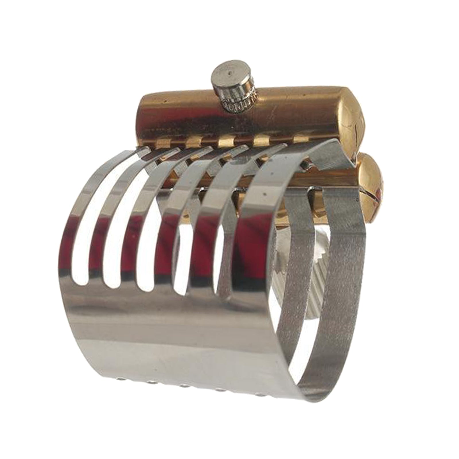 1 Pc Zinc Alloy Sax Ligature for Saxophone Mouthpiece Sax Parts Tenor