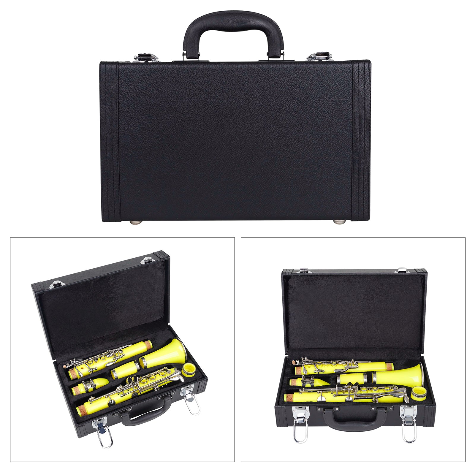 Clarinet Storage Case Padded Box Dustproof Instruments Accs Carrying Bag