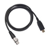 XLR Female to USB Audio Cable USB Converter Adapter for Microphone 6.6ft