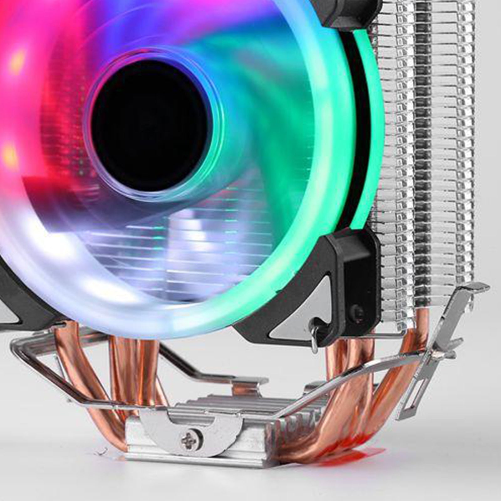 CPU Cooler Dual Cooling Tower RGB Fans for AMD Intel Single tower 1 fan