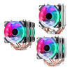 CPU Cooler Dual Cooling Tower RGB Fans for AMD Intel Single tower 1 fan