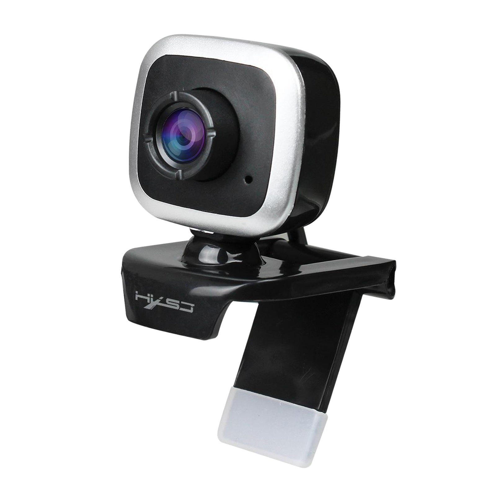 480P Desktop Computer USB Web Camera Webcam Manual Focus Black Silver