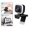 480P Desktop Computer USB Web Camera Webcam Manual Focus Black Silver