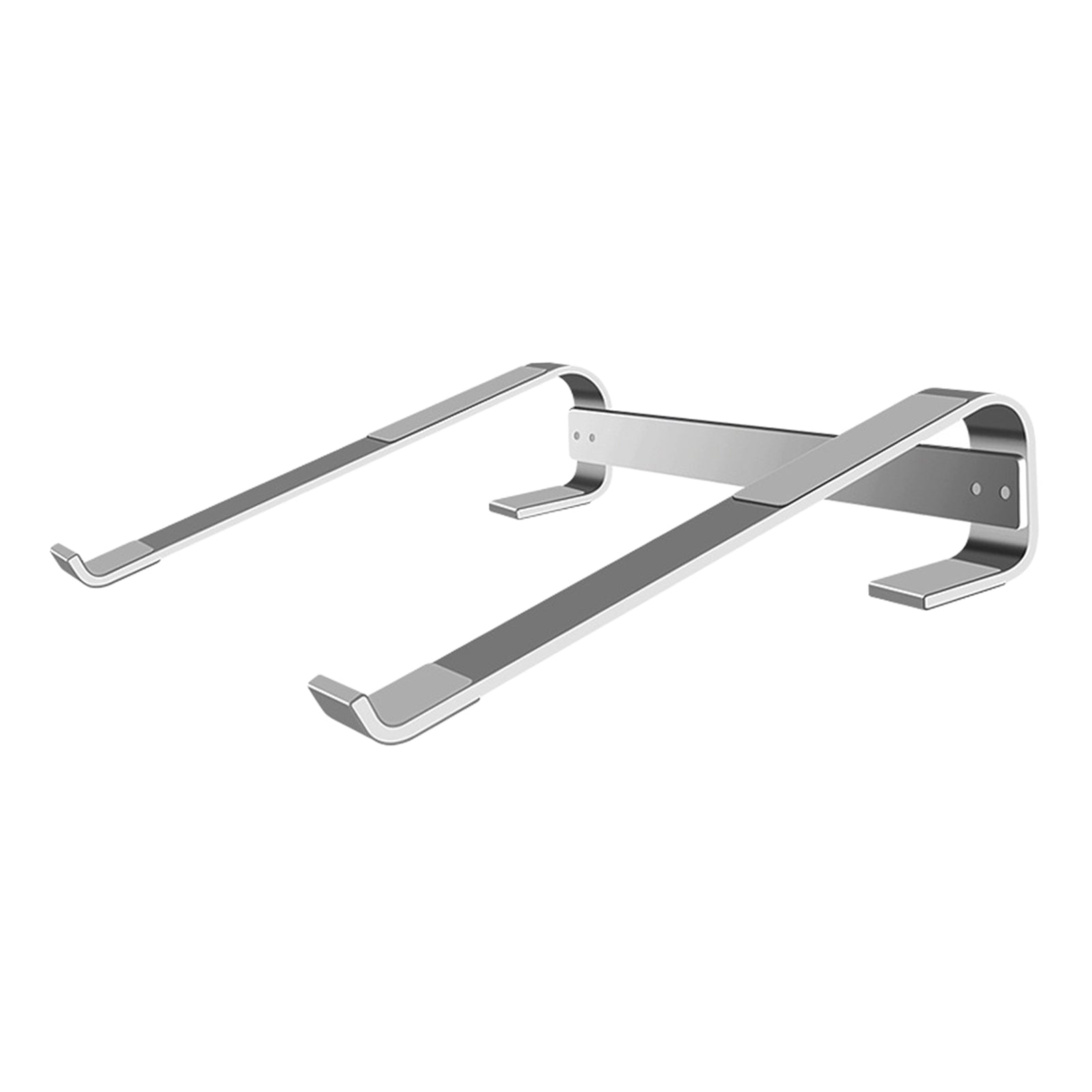 Laptop Notebook Table Stand Ergonomic Computer Holder 10-18 Inches Silver