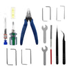 3D Printer Cleaning Tool Kit Clean Finish Pliers Tweezers Allen Key Set