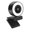 Mini 1080P/2K/5MP Webcam with Ring Fill Light and Mic  5MP Auto Focus