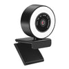 Mini 1080P/2K/5MP Webcam with Ring Fill Light and Mic  5MP Auto Focus