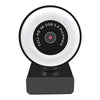 Mini 1080P/2K/5MP Webcam with Ring Fill Light and Mic  5MP Auto Focus