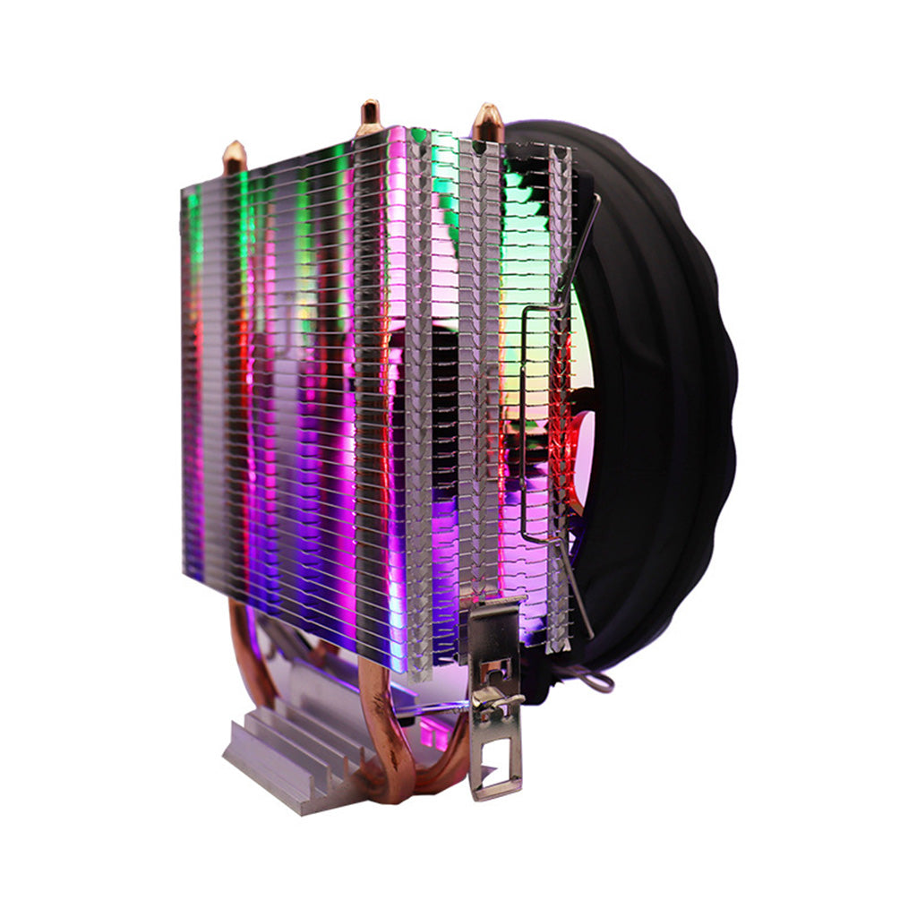 LED 120mm LED RGB CPU Cooler 4pin Heatsink for Intel Socket LGA 1155 1156