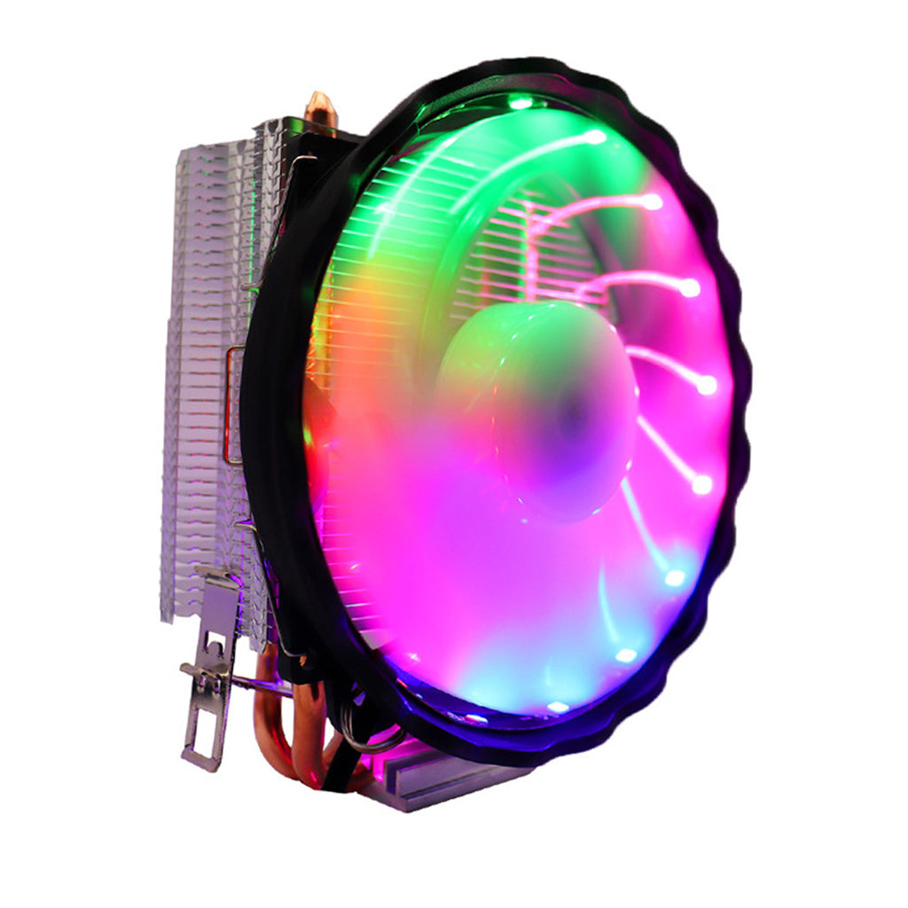 LED 120mm LED RGB CPU Cooler 4pin Heatsink for Intel Socket LGA 1155 1156