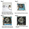 LED 120mm LED RGB CPU Cooler 4pin Heatsink for Intel Socket LGA 1155 1156