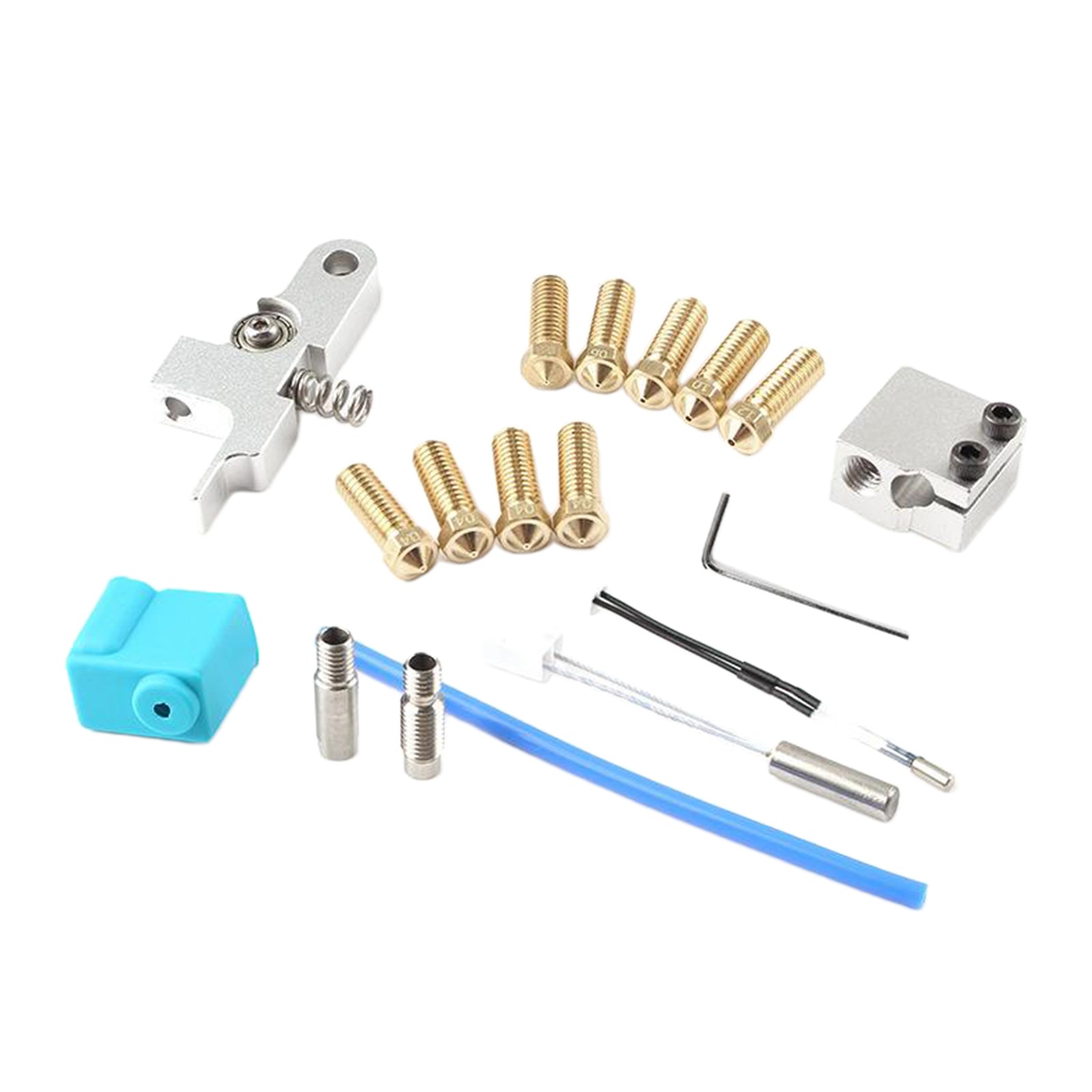 Extruder Kit Handle Thermistor DIY Throat Tube for Artille Sidewinder