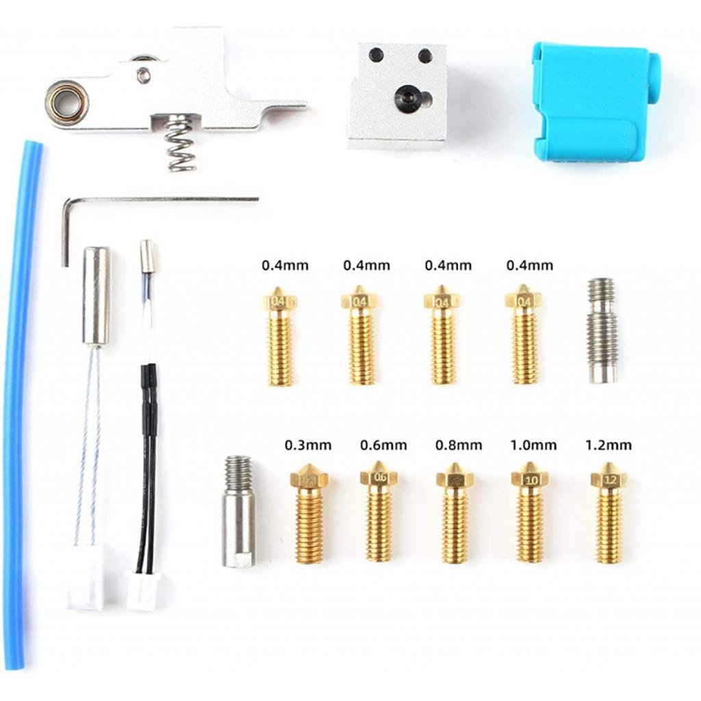 Extruder Kit Handle Thermistor DIY Throat Tube for Artille Sidewinder