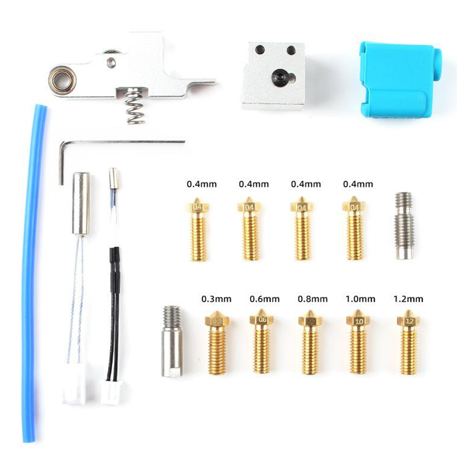 Extruder Kit Handle Thermistor DIY Throat Tube for Artille Sidewinder