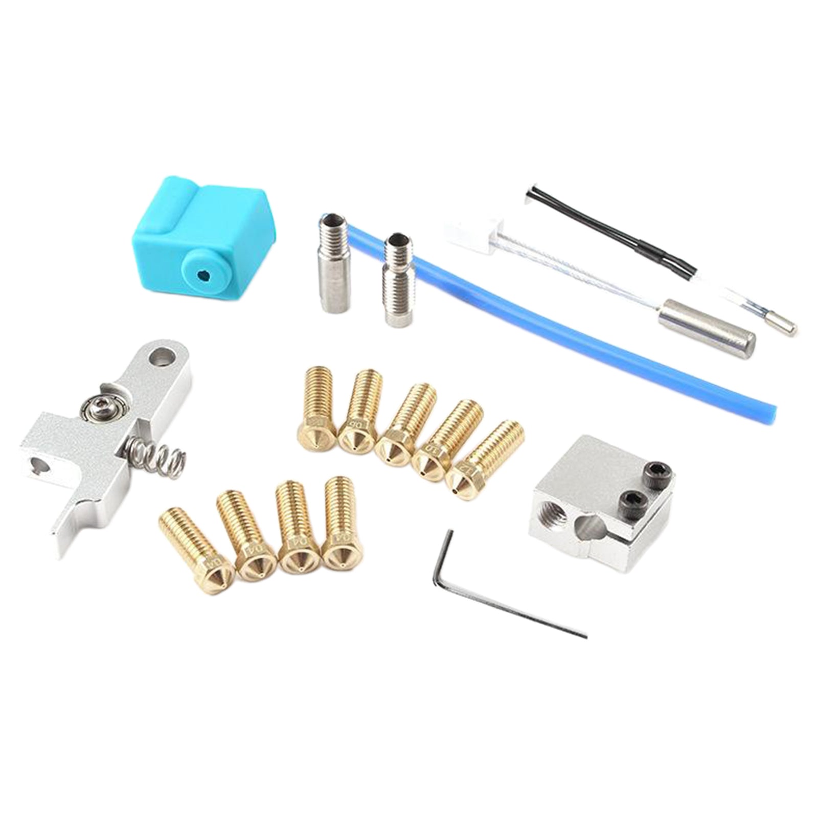 Extruder Kit Handle Thermistor DIY Throat Tube for Artille Sidewinder