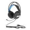 Professional Over Ear Gaming Headset Headphones Double 3.5mm Interface Black