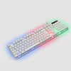 RGB Backlit Mechanical Gaming Keyboard 104 Keys USB  White Keyboard mouse