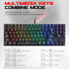 Mechanical Gaming Keyboard USB Wired 89 Keys Backlight Laptop Brown Switch